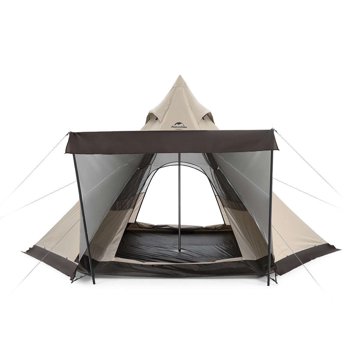 Ranch 4 People Pyramid Luxury Camping Tent Naturehike au