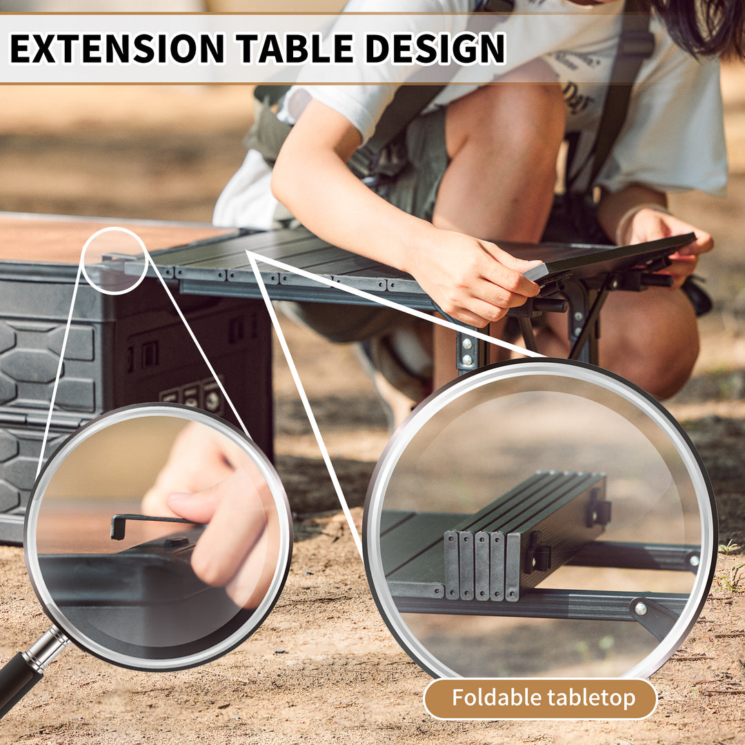 Lispace Folding Storage Integrated Table