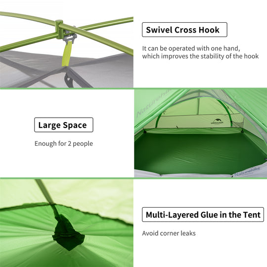 3-Season Star-River  2 People Camping Tent