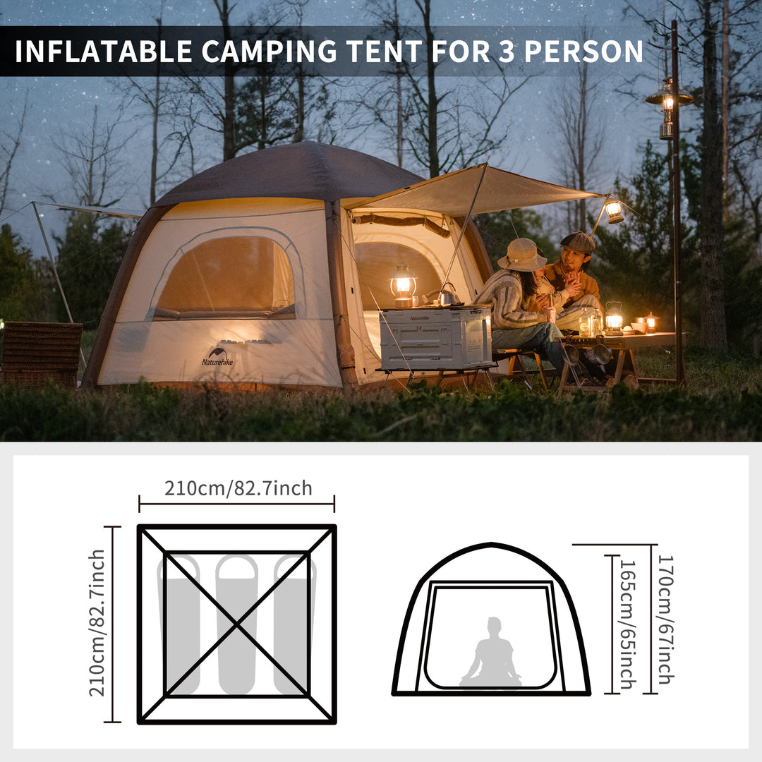 Ango air 2-3 People inflatable tent