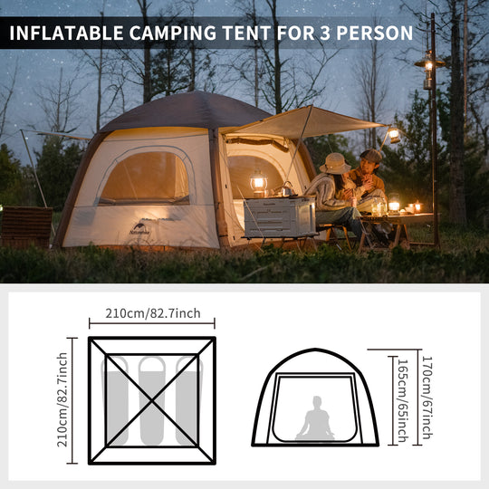 Ango air 2-3 People inflatable tent