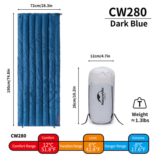 CW280 Ultralight Sleeping Bag