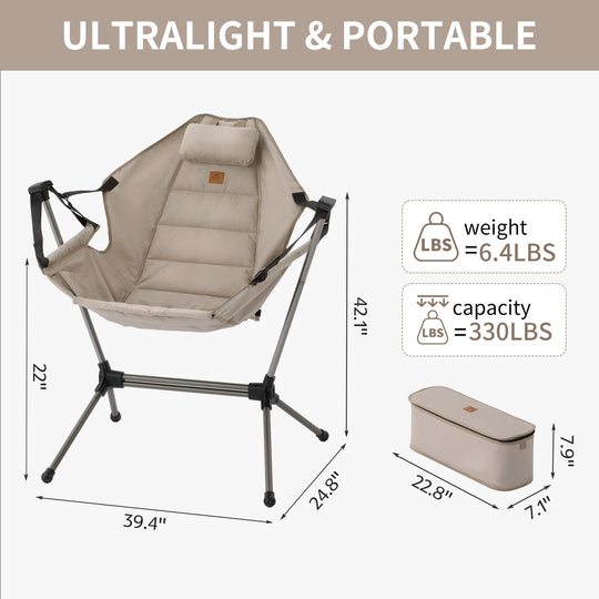 YL11 Outdoor Folding Rocking Chair