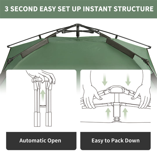 Cape Square Instant Tent