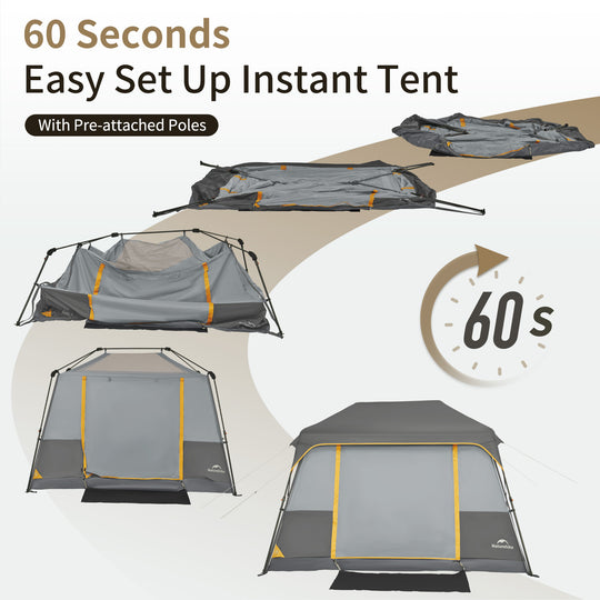 Cape 5.2 Square Quick-open Tent