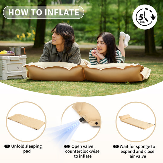 D01 Automatic Inflatable Cushion With Pillow