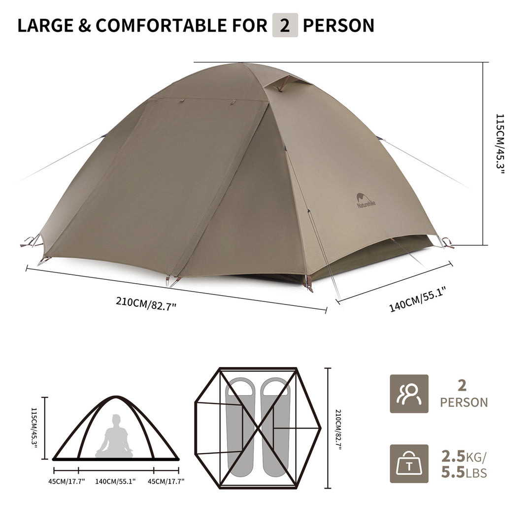 Cloud-Creek Ultralight Freestanding Tent