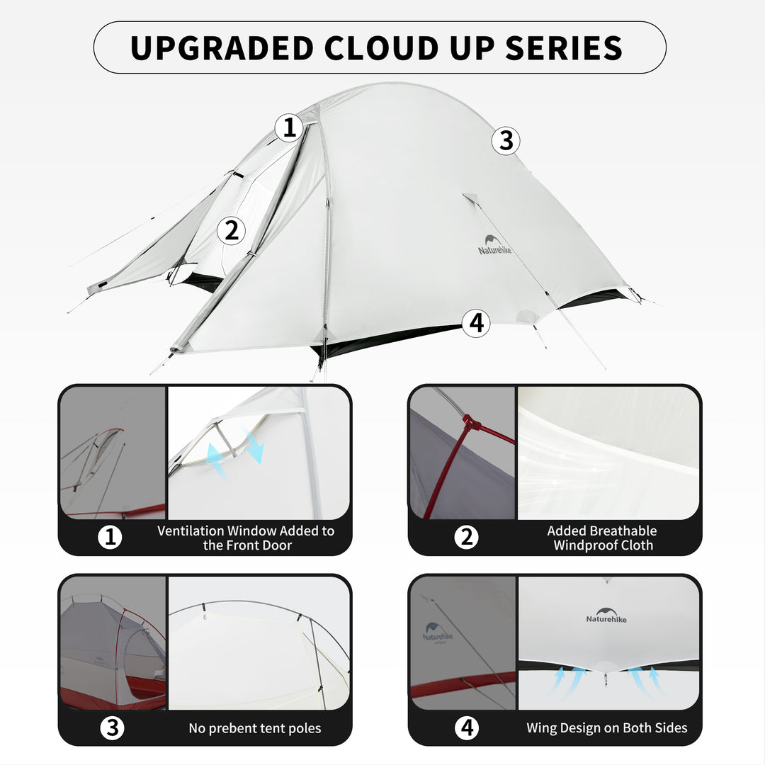 Cloud Up  UL 1-2People Lightweight Backpacking Tent