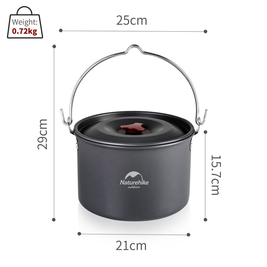 Naturehike 4-6 Persons Aluminum Alloy Hanging Pot