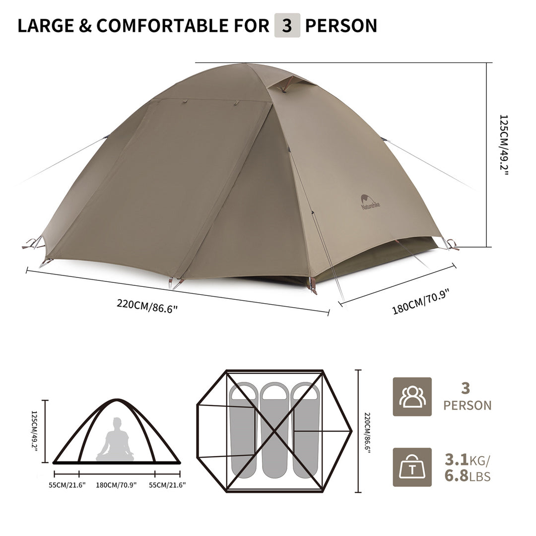 Cloud-Creek Ultralight Freestanding Tent