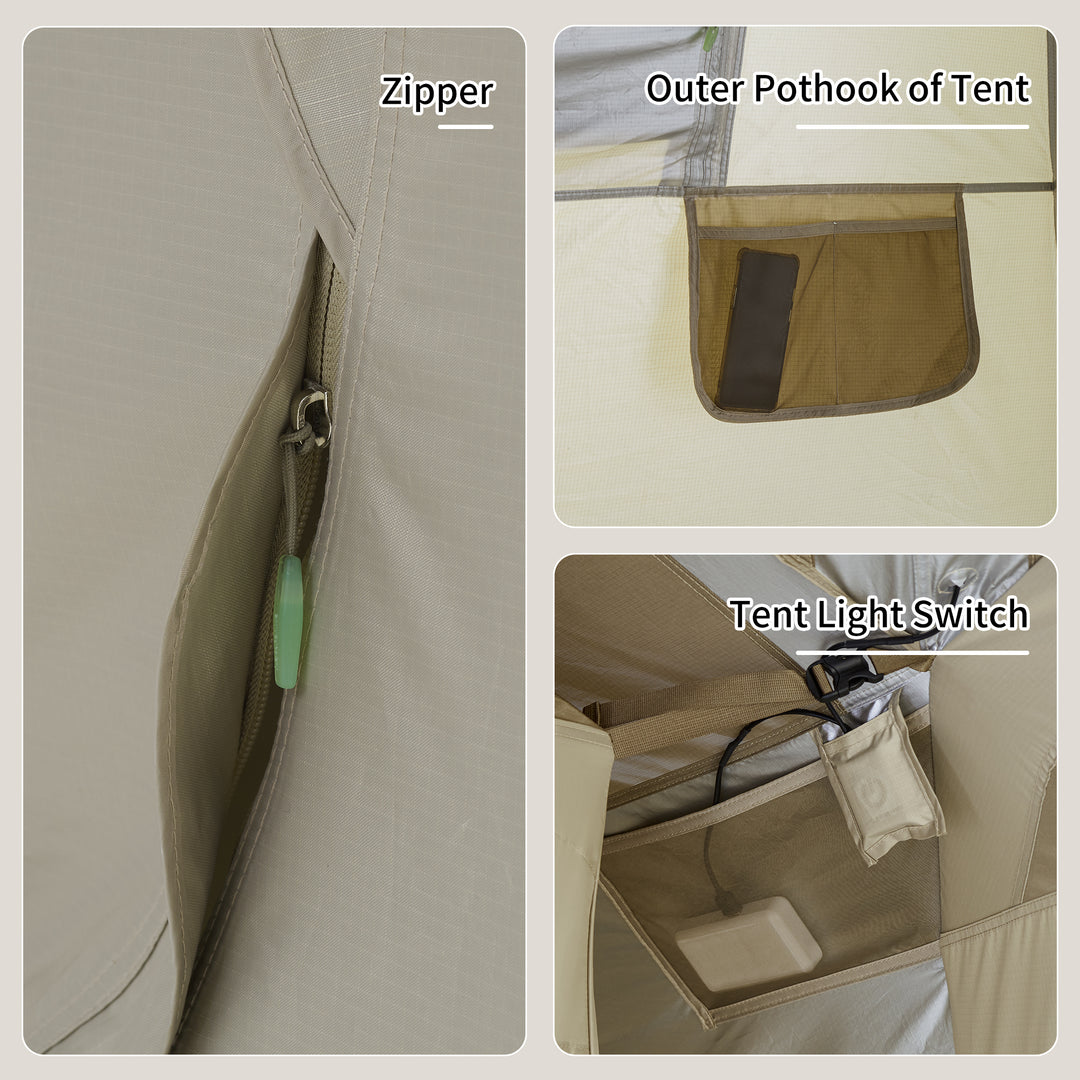 Village Suite Roof Automatic Tent