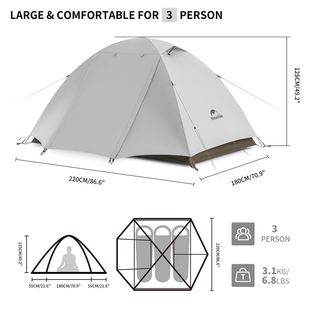 Cloud-Creek Ultralight Freestanding Tent