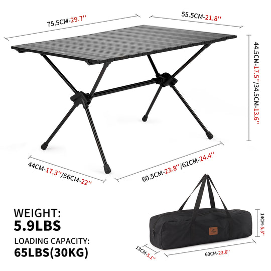 FT11 Removable Aluminum Table