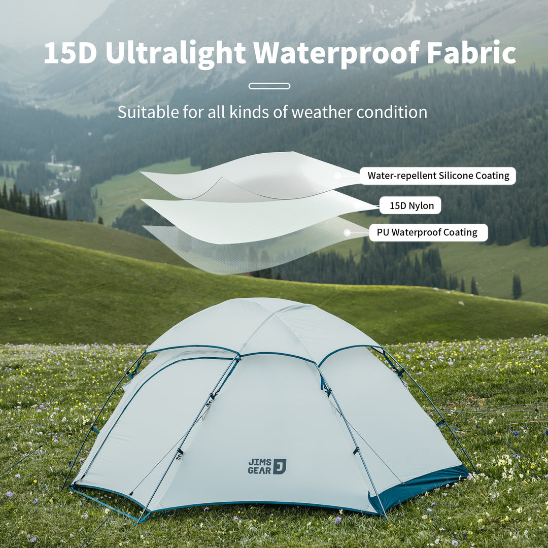 Naturehike PATHWAY Ultralight 4-Season 15D Backpacking Tent