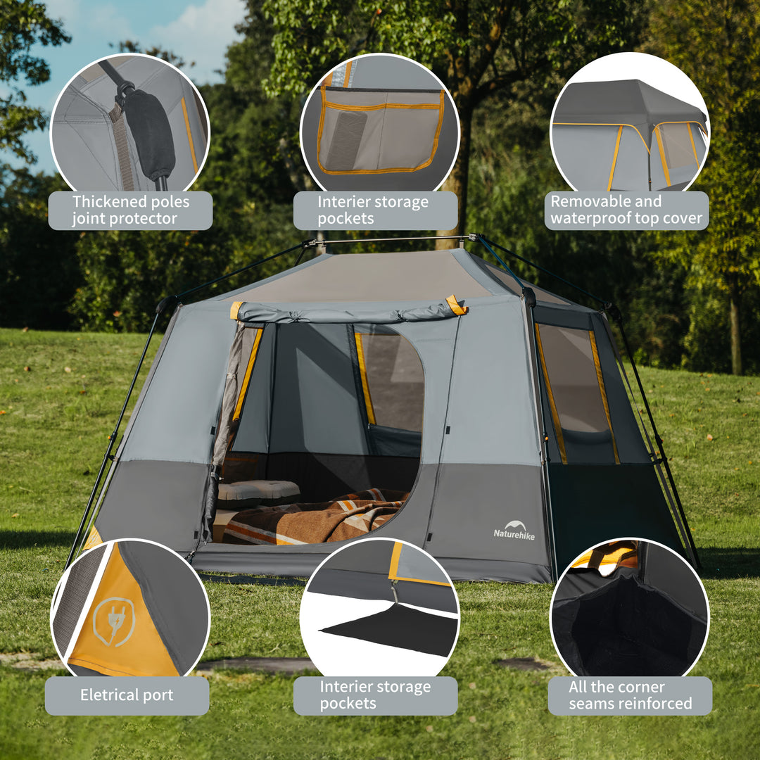 Cape 5.2 Square Quick-open Tent