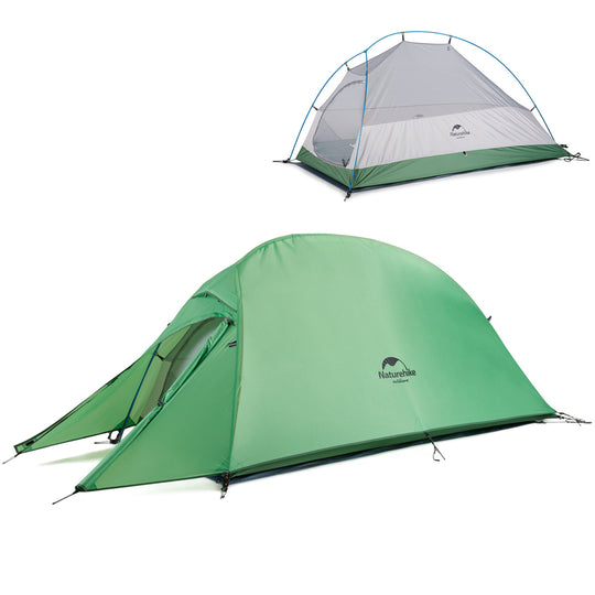 Cloud Up 1 Person 3-eason Camping Tent Ultralight 20D