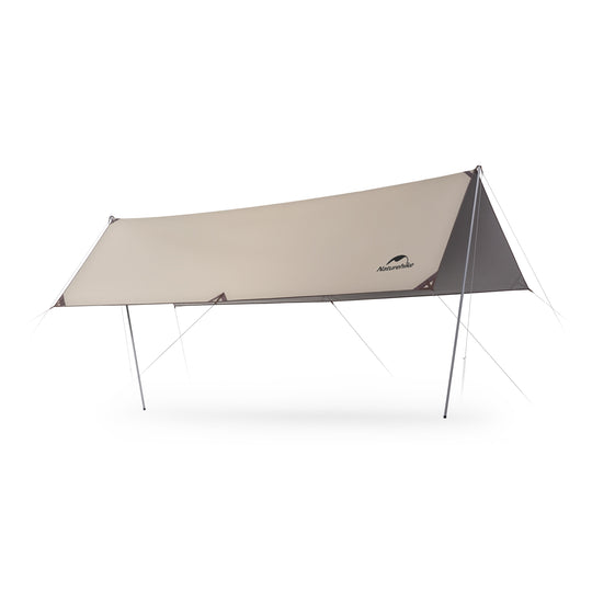 Cloudy Titanium Vinyl Outdoor Camping Canopy