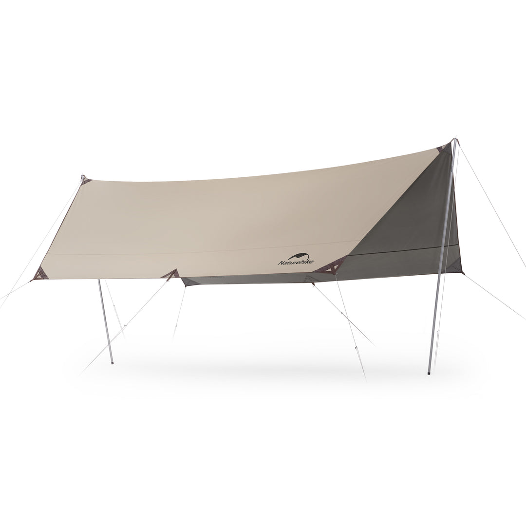 Cloudy Titanium Vinyl Outdoor Camping Canopy