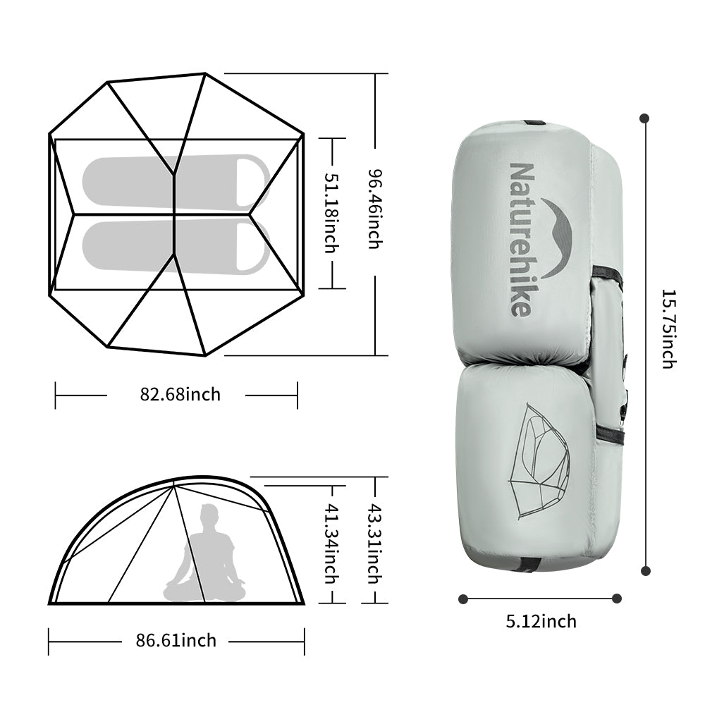 Star River Ultralight 2-Person Backpacking Tent