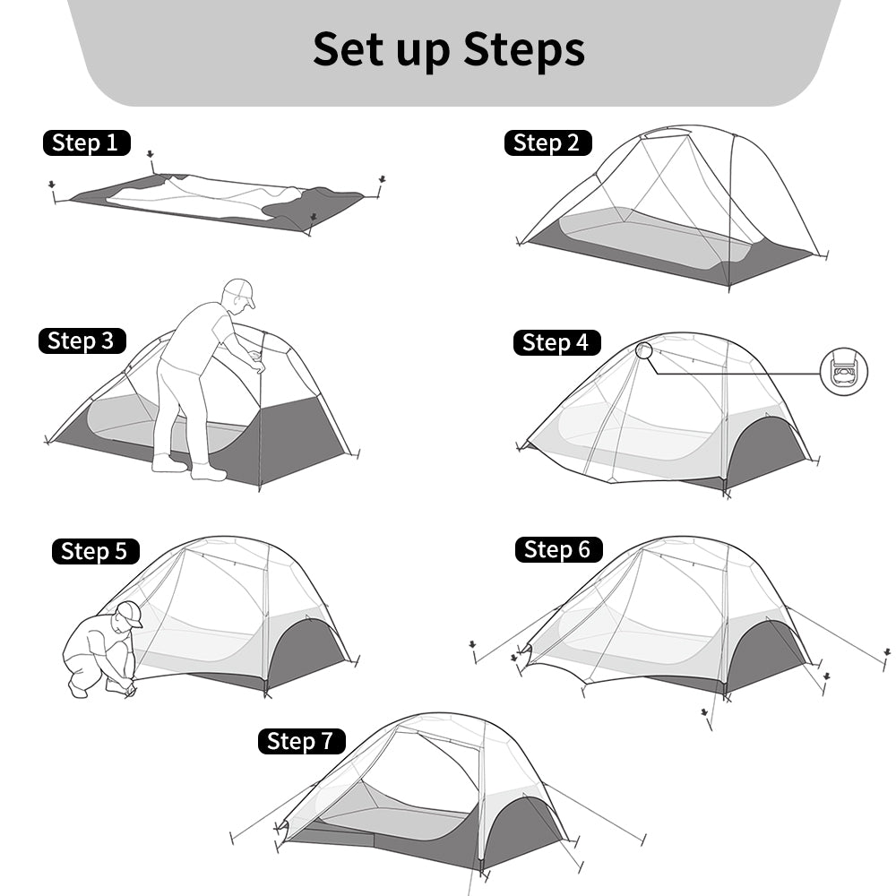 Star River Ultralight 2-Person Backpacking Tent